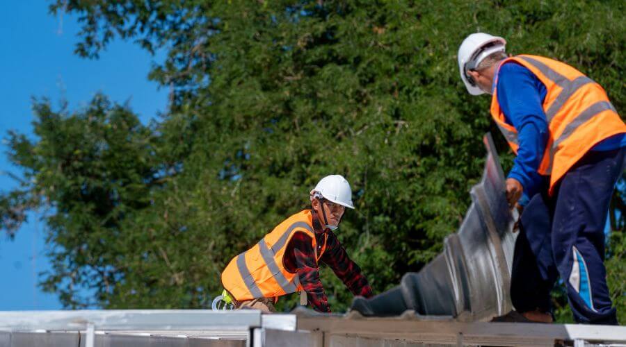 Professional metal roof installation in Lake George, CO